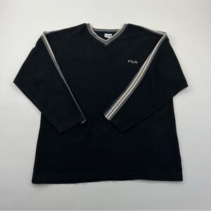 Black Vintage Fila Long Sleeve